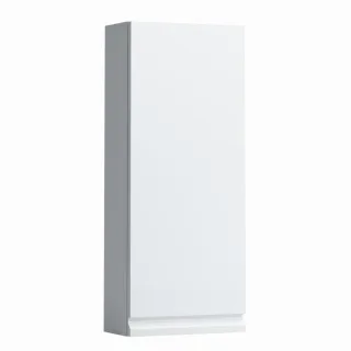 LAUFEN Pro s Halbhochschrank H4831140954751 85x35x18cm, Scharnier rechts, weiß glänzend