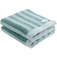 TOM TAILOR HOME Handtuch CLASSIC BATH, Frottier (2-St), 100% Baumwolle, 50x100 cm, in trendigen Farben