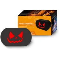 Northpoint Dekofigur Spooky Soundbox mit Gruselgeräuschen rote LEDs Akku & Sensor