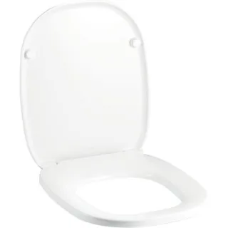 Geberit 500 WC-Sitz: Absenkautomatik=nein, Befestigung=von oben, weiß / glänzend, 41761000 41761000
