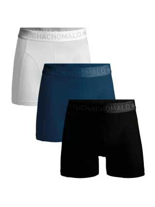 Muchachomalo Boxershorts aus Baumwoll-Modal für Herren – 3er-Pack – Herrenunterwäsch