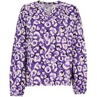 Hajo Blusentop Bluse Blouson Look