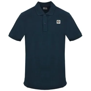 Diesel - "Total Eclipse" Poloshirt für Herren (Dunkles Marineblau)