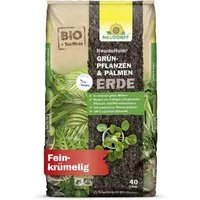 Neudorff Blumenerde Neudorff NeudoHum Grünpflanzen- & PalmenErde 40 L, Torffreie Bio-Erde aus nachwachsenden Rohstoffen