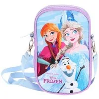 Textiel Trade B.V. Umhängetasche Kinder – Disney Handytasche mit Elsa & Anna Motiv (1-tlg), ideal für Schule und Freizeit, perfekt für Reisen und Urlaub