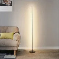 Neona LED Stehlampe SELENE Schwarz, Dimmbar per Fernbedienung, mit Memory-Funktion, LED fest integriert, Warmweiß