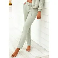H.I.S Sweathose Schlupfhose mit kleinem Aufschlag am Saum, Loungewear