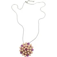 COLLEZIONE ALESSANDRO Lange Kette Jamila, mit opulentem Anhänger
