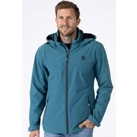 LPO Softshelljacke Softshelljacke Melvin abnehmbare, verstellbare Kapuze