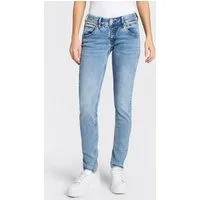 Herrlicher Slim-fit-Jeans Touch Slim Denim mit besonderer Nahtführung