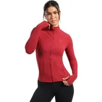 Smilodox Trainingsjacke Kenna, Sportjacke mit tailliertem Schnitt, Windbreaker Laufjacke Sport Oberteil Daumenlöcher Activewear Atmungsaktiv Freizeit Fitness