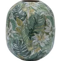 Creativ home Tischvase Vase (1 St), mit floralem Dekor