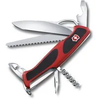 Victorinox Taschenmesser Victorinox Ranger 79 M Grip, Rot/Schwarz
