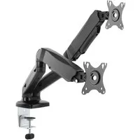 HALTERUNGSPROFI Monitor-Halterung HALTERUNGSPROFI Office-GS224, (bis 32,00 Zoll, Für 2 Monitore, bis 9kg, VESA 75 / 100)