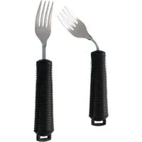DocMed Besteck-Set Biegbare Gabel oder Löffel (1-tlg), Gabel, Flexibel, Alltagshilfe, Ergonomisch