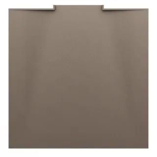 Laufen Duschwanne NIA 800x800x28 Marbond mit Wandablauf cafe, H2100301290001 H2100301290001