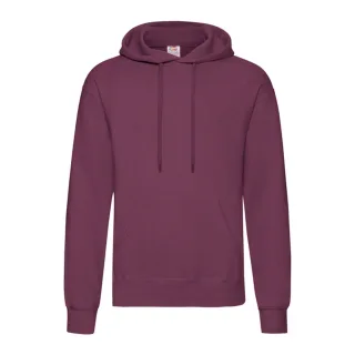 Fruit of the Loom - Kapuzenpullover Leicht für Herren/Damen Unisex (Burgunderrot)