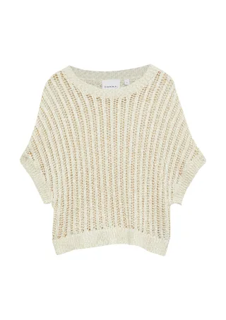 comma - Strickpullover beige - Gr. - M