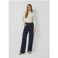 s.Oliver Bootcut-Jeans Jeans-Hose SURI Jeans Suri / High Rise / Wide Fit / Nahtdetail