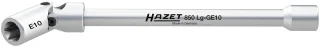 HAZET Steckschlüssel-Einsatz, Vierkant6,3 mm (1/4 Zoll), Außen TORX® Profil - 850LG-GE10
