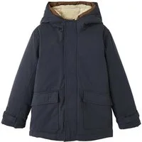 vertbaudet Parka Jungen-Jacke mit Recycling-Polyester 3-in-1