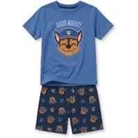 PAW PATROL Schlafanzug Paw Patrol Jungen Schlafanzug Pyjama Shirt Shorts (1 tlg) Gr. 98 bis 128 - 100% Baumwolle