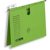 ELBA Hefter Hängehefter chic A4 230g/qm Karton (RC) grün VE=5 Stück