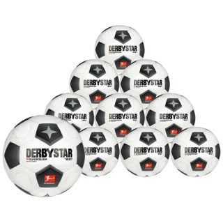 Derbystar Bundesliga Brillant Replica Classic v23 10er Ballpaket...