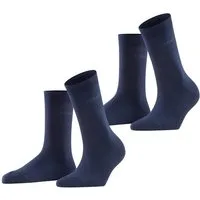 Esprit Socken Uni (2-Paar, 2 Paar) aus elastischem Material, atmungsaktiv, weich, hautfreundlich
