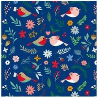 Bow & Hummingbird Geschenkpapier Geschenkpapier Bird Love Story