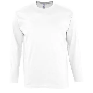 SOLS Monarch - T-shirt à manches longues - Homme (Blanc)