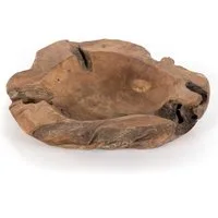 DESIGN DELIGHTS Dekoschale DEKO SCHALE "Holz massivROOTS 40", Holz massivholzwurzel, Ø 40 cm, H