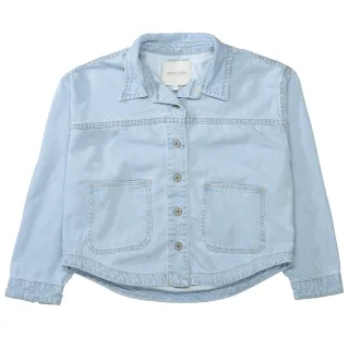 STACCATO - Md.-Denim-Overshirt light blue denim - Gr. - 140