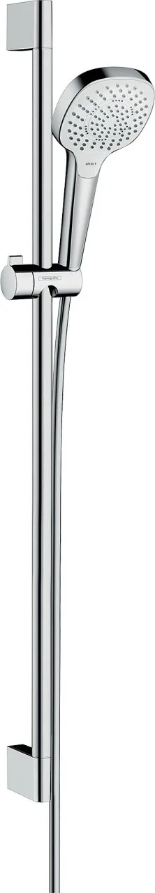 Hansgrohe Brausenset Croma Select E Multi EcoSmart/Unica 900mm weiss/chrom, 26591400 26591400