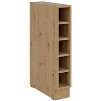 Küchen-Preisbombe Unterschrank Regal 15 cm Eiche Artisan Küche Landhaus Küchenzeile Einbauküche