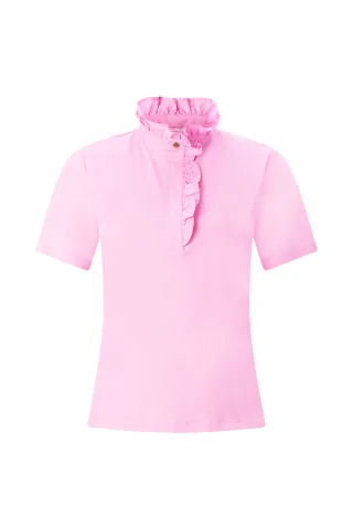 Rich & Royal - O Frill Collar soft orchid - Gr. - S