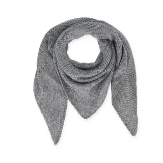 Halsüberkopf Accessoires - 180x70 Dreieckschal grau - Gr. - OS