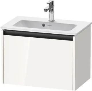 Duravit Ketho.2 Waschtischunterbau wandhängend Weiß Hochglanz 610x390x440 mm - K25055022220000 K25055022220000