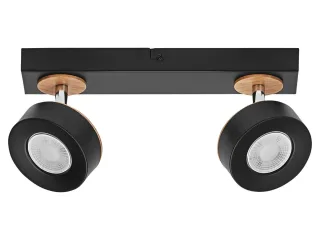 LEDVANCE LED-Deckenleuchte 4058075833418, 9,6W, 615lm, 3000K, schwarz