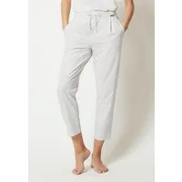 Skiny Pyjamahose Night In Mix & Match bequem, weich, Baumwollmix, mit Taschen und Bund