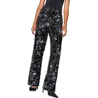 LIPSY Stoffhose Lipsy Hose mit Pailletten, Petite (1-tlg)