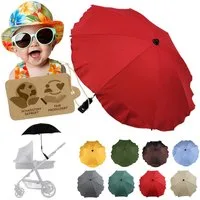 BambiniWelt by Rafael K. Kinderwagen-Sonnenschutzhülle Sonnenschirm Sonnenschutz für Kinderwagen Buggy Jogger universal UV50+, UV 50+ Schutz