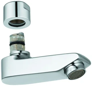 EICHELBERG Gussauslauf 440451 77mm für WT-Wandarmaturen chrom, 44045126 44045126