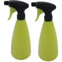 Siena Garden Sprühflasche 2x Handsprüher Sprühflasche 785ml grün Pumpflasche Wassersprüher Zerst