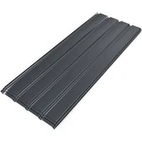 Mondeer Gartenhaus Wellplatten (12-tlg), BxT: 45.00x115.00 cm, Dachplatten Trapezblech verzinkt Profilblech