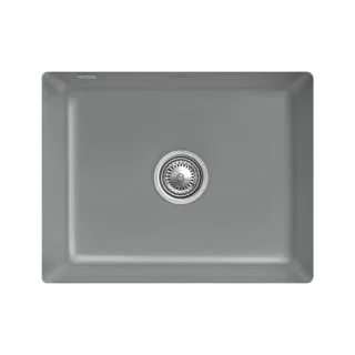 Villeroy und Boch Unterbauspüle 331002SL mit Ablaufgarnitur und Excenterbetätigung, Stone