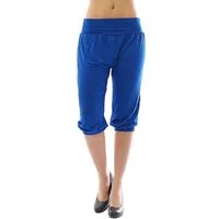 SYS Haremshose Harem Harems Aladin Hose Capri 3/4 hoher Bund Leggings Baggy