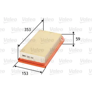 Valeo Luftfilter 585144