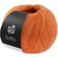 LANA GROSSA Soffio 0006 orange Häkelwolle, 215 m