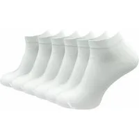 GAWILO Sneakersocken für Damen & Herren - bunte kurze Socken mit hohem Baumwollanteil (6 Paar) Extra feines Maschenbild - absolut blickdicht - Ringel Muster